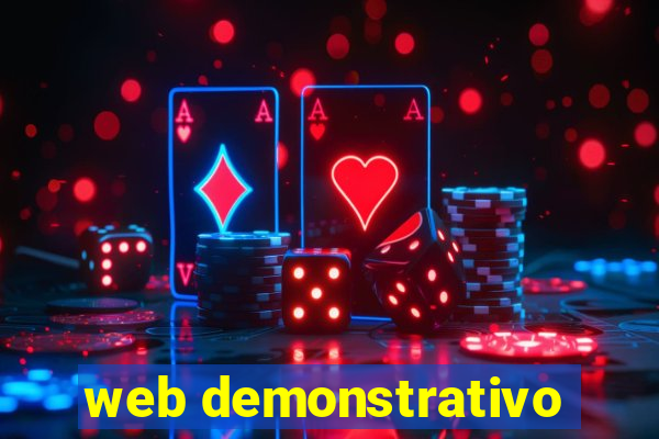 web demonstrativo